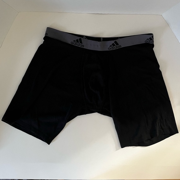 adidas Men's Lightweight Compression Shorts in Black and Gray Bundle - Picture 2 of 12